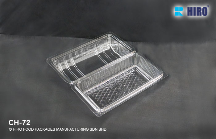 Roll cake container CH-72