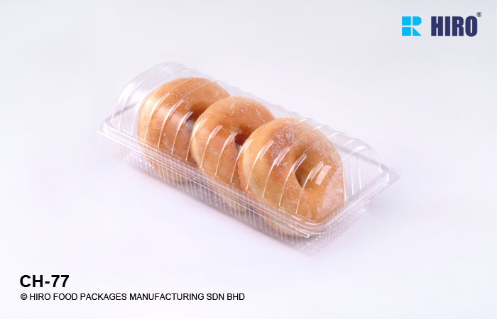 Roll cake container CH-77 food