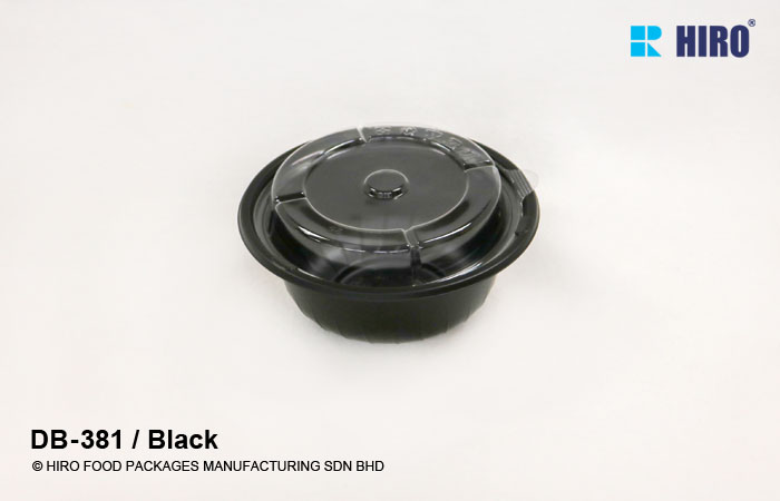 Donburi bowl DB-381 Black lid