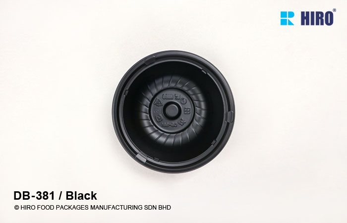 Donburi bowl DB-381 Black top