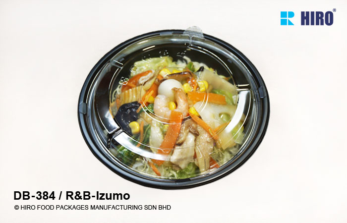 Donburi bowl DB-384 with food
