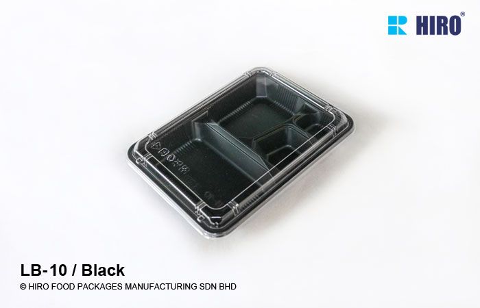 Lunch Box LB-10 Black lid