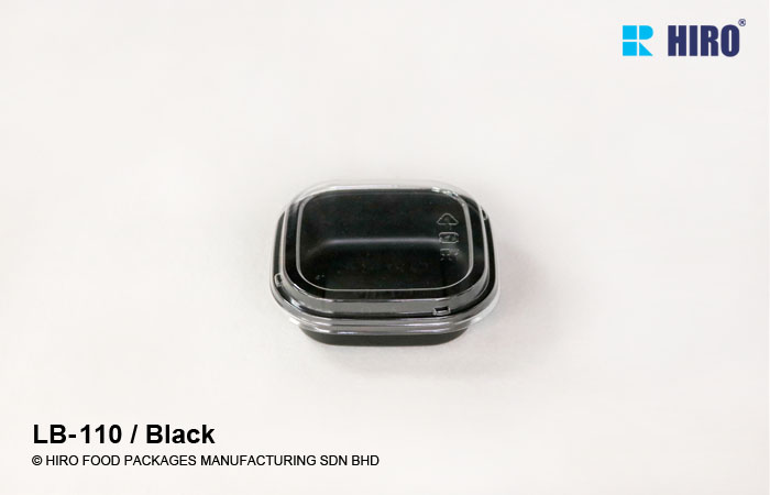 Lunch Box LB-110 Black lid