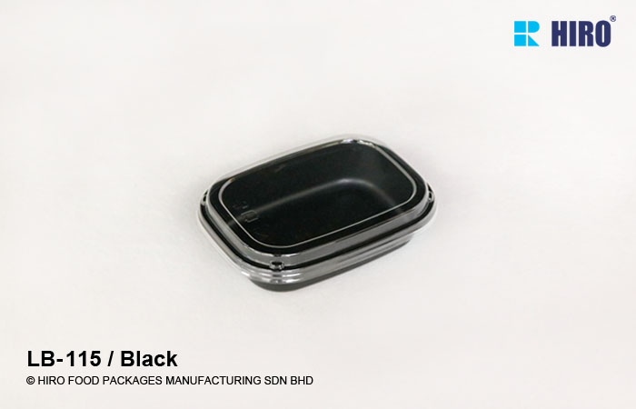 Lunch Box LB-115 Black lid