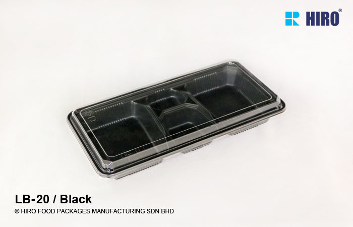 Lunch Box LB-20 Black lid