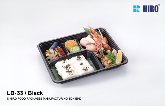 Lunch Box LB-33 Black food
