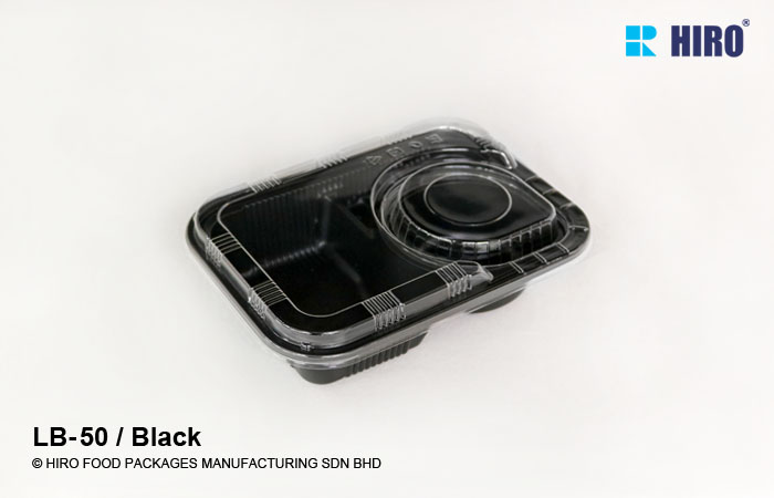 Lunch Box LB-50 Black lid