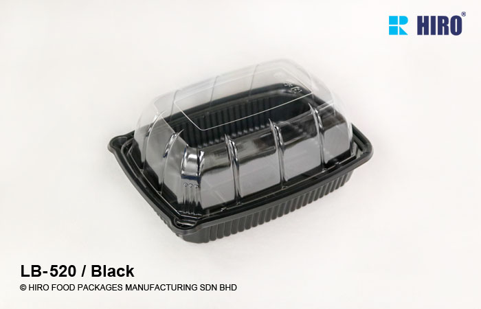 Lunch Box LB-520 Black lid