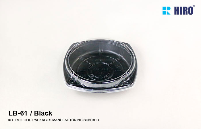 Lunch Box LB-61 Black lid