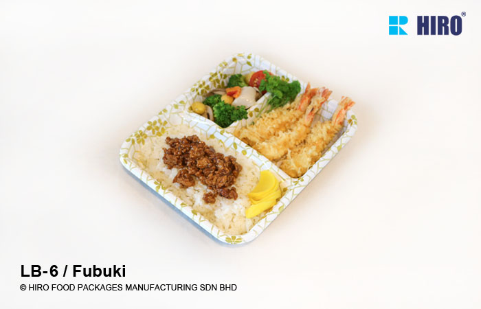Lunch Box LB-6 Fubuki food