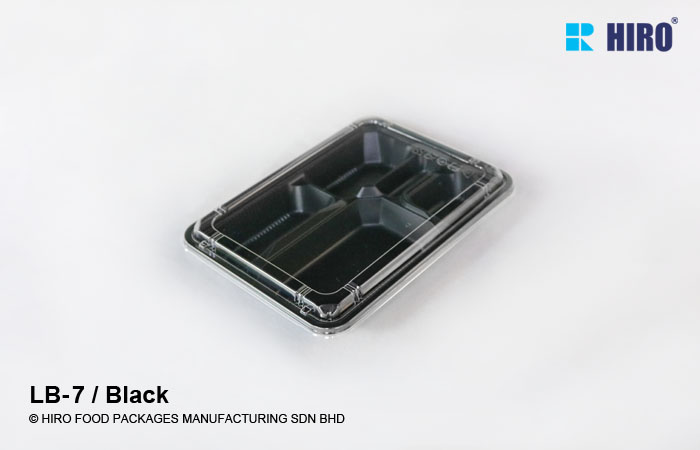 Lunch Box LB-7 Black lid