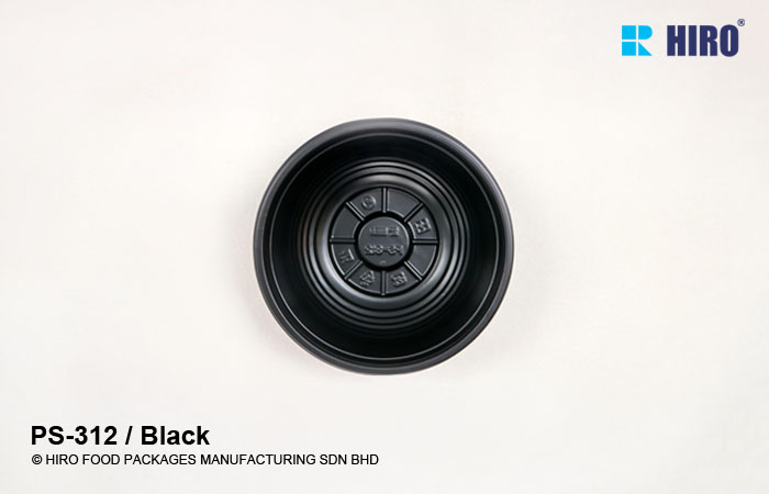 Donburi bowl PS-312 Black top