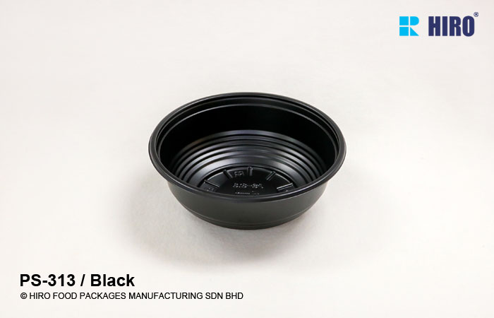 Donburi bowl PS-313 Black