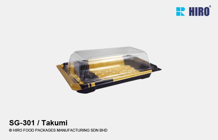 Sushi Tray SG-301 Takumi with lid