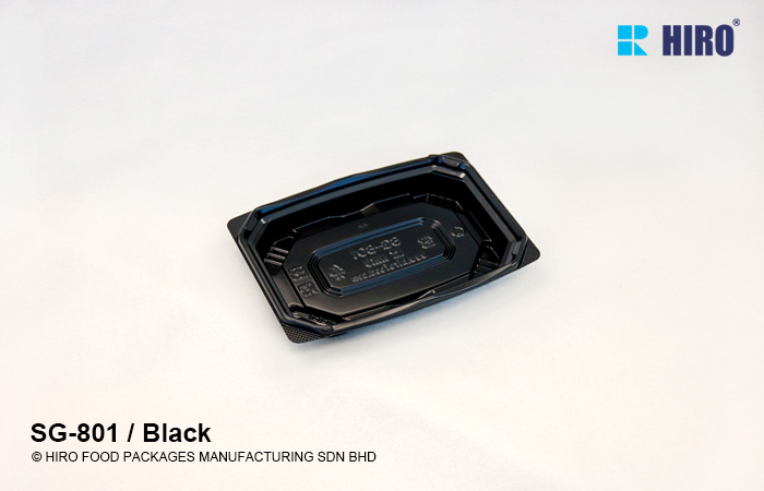 Sushi Tray SG-801 Black