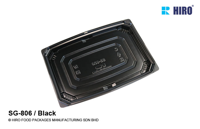 Sushi Tray SG-806 Black
