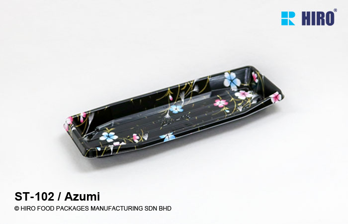 Sushi tray ST-102 Azumi with lid