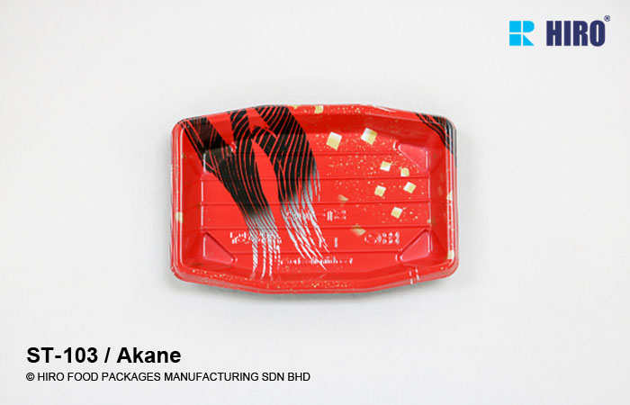 Sushi tray ST-103 Akane top