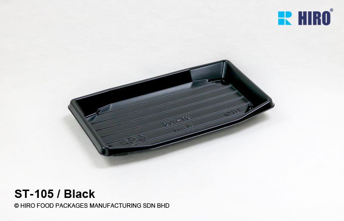 Sushi tray ST-105 Black