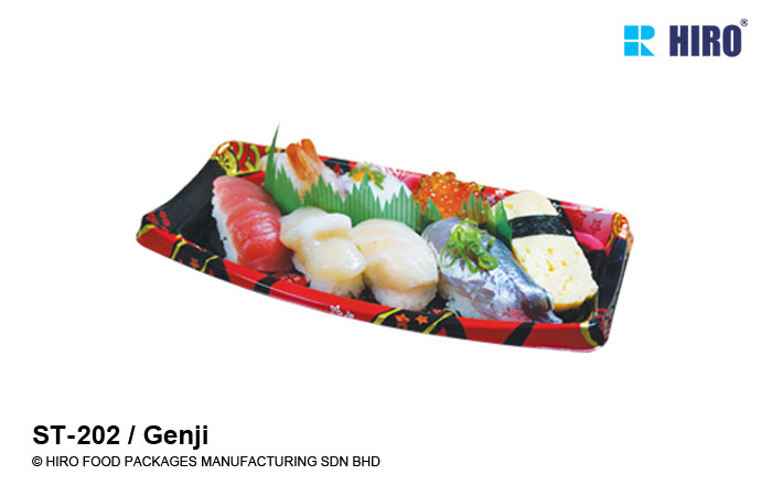 Sushi Tray ST-202 Genji with food