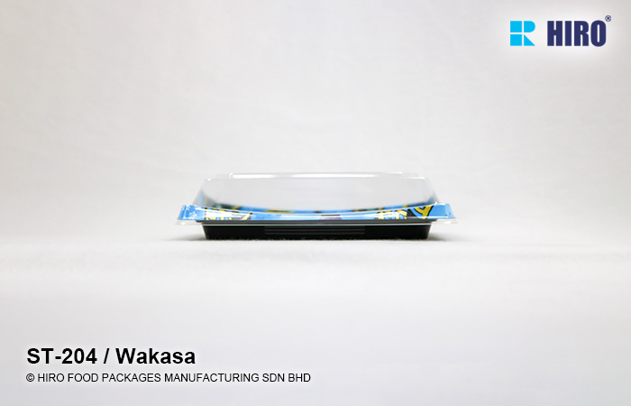 Sushi Tray ST-204 Wakasa with lid side