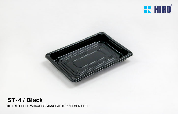 Sushi Tray ST-4 Black