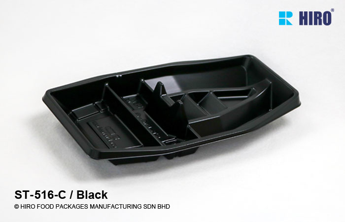 Sushi Sashimi Boat Platter ST-516-C Black