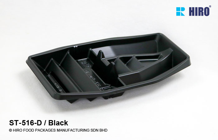 Sushi Sashimi Boat Platter ST-516-D Black