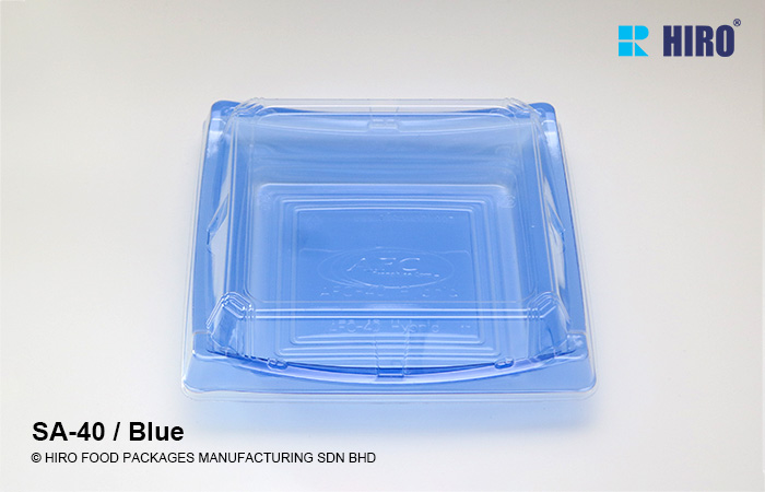 Sushi Tray SA-40 Blue Lid