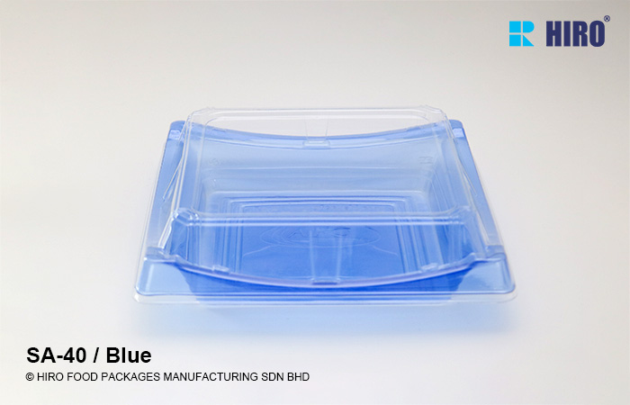 Sushi Tray SA-40 Blue Lid