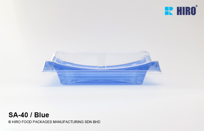 Sushi Tray SA-40 Blue Lid