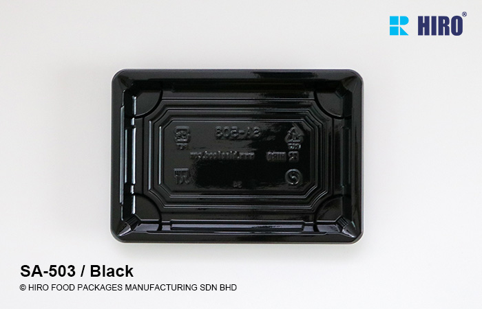 Sushi Tray SA-503 Black