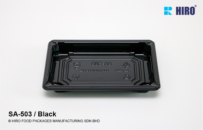 Sushi Tray SA-503 Black