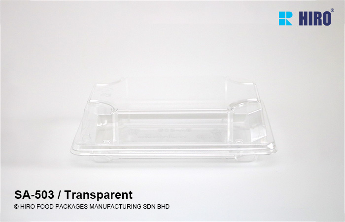 Sushi Tray SA-503 Transparent