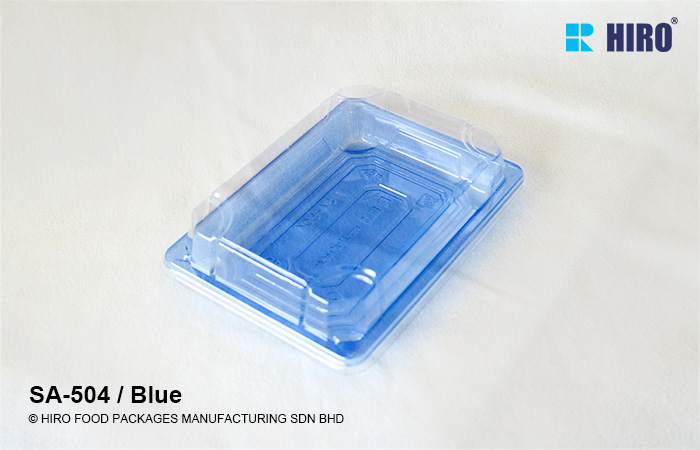 Sushi Tray SA-504 Blue Lid