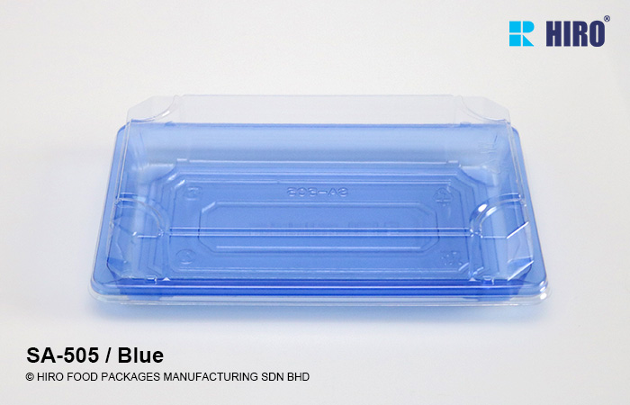 Sushi Tray SA-505 Blue Lid