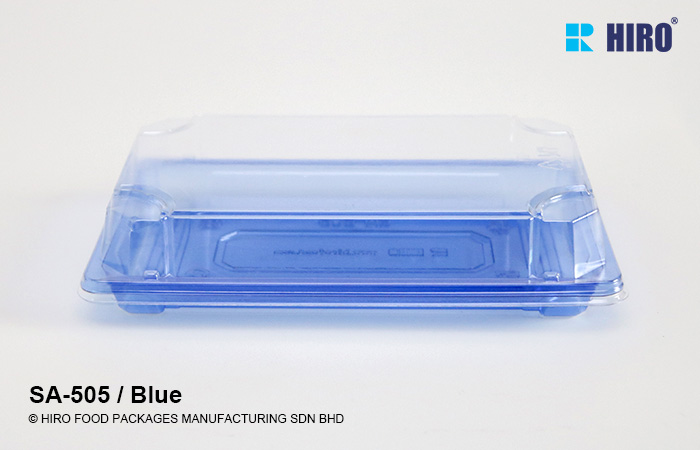 Sushi Tray SA-505 Blue Lid